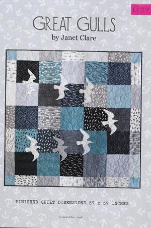 Great Gulls by Janet Clare